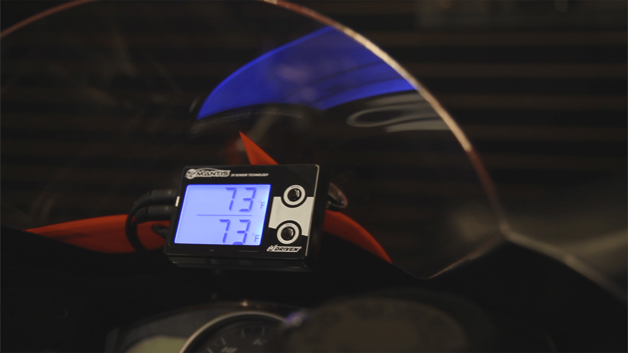 Mantis Tire Temperature Monitor Kit Driven Racing